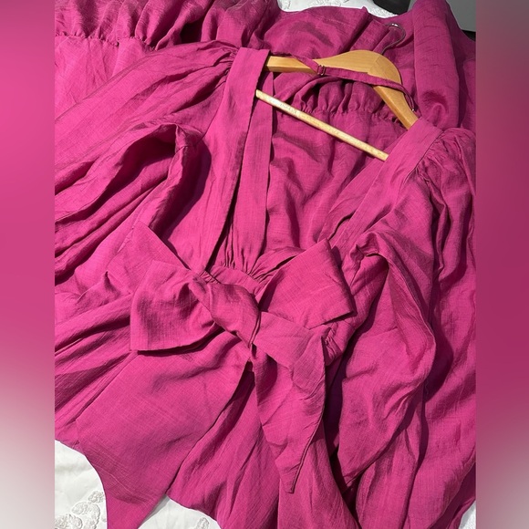 Sabina Musayev Fuchsia Maxi Dress - Picture 7 of 9